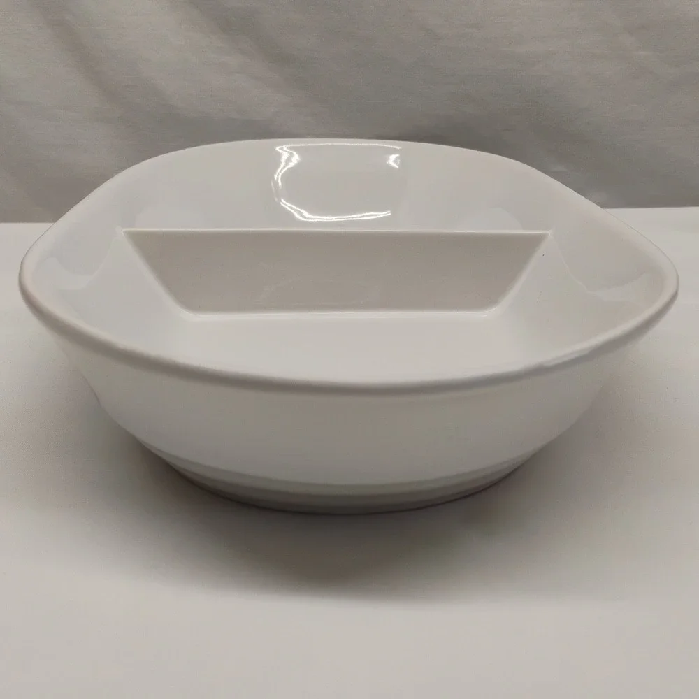 Action Vintage Strawberry‎ Stoneware Divided Platter Ovenware CottageCore Japan